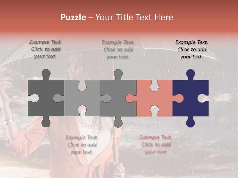 One Jacket Make Up PowerPoint Template