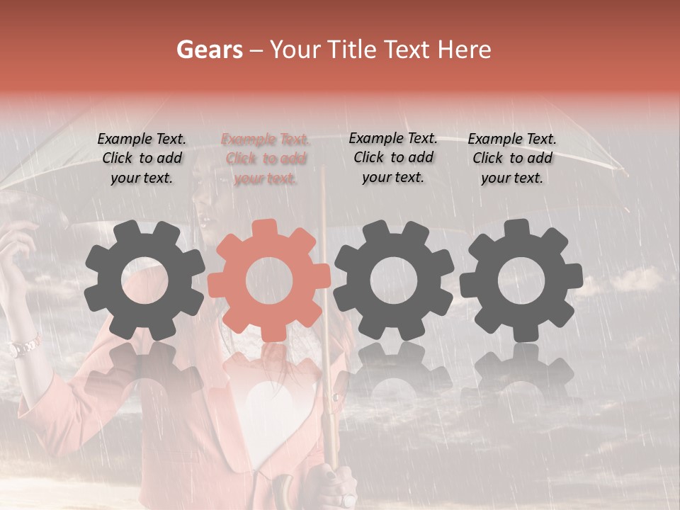 One Jacket Make Up PowerPoint Template