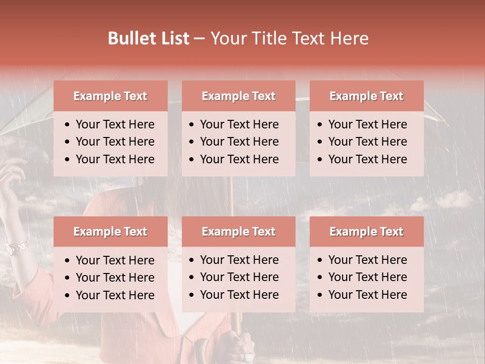 One Jacket Make Up PowerPoint Template