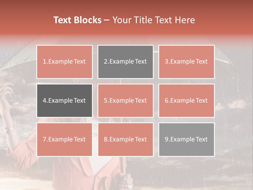 One Jacket Make Up PowerPoint Template