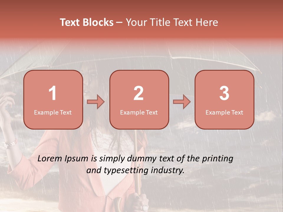 One Jacket Make Up PowerPoint Template