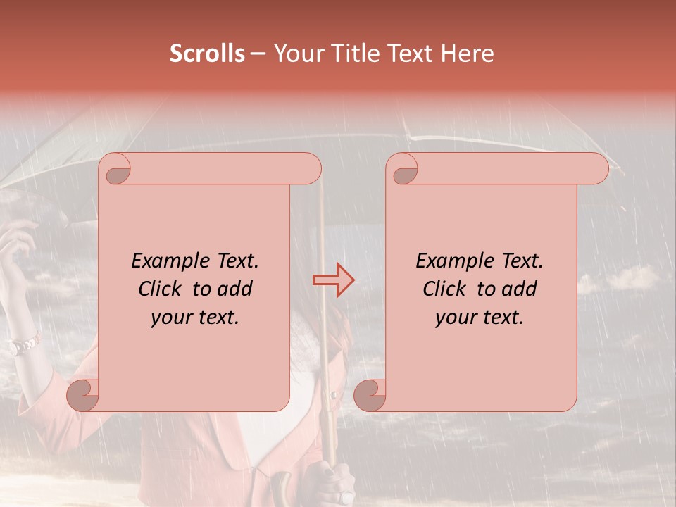 One Jacket Make Up PowerPoint Template