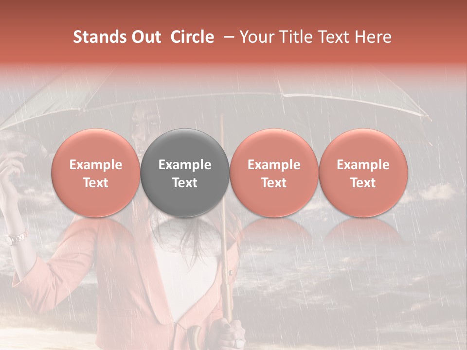 One Jacket Make Up PowerPoint Template