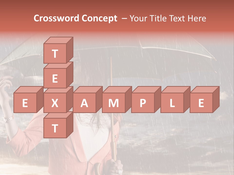 One Jacket Make Up PowerPoint Template