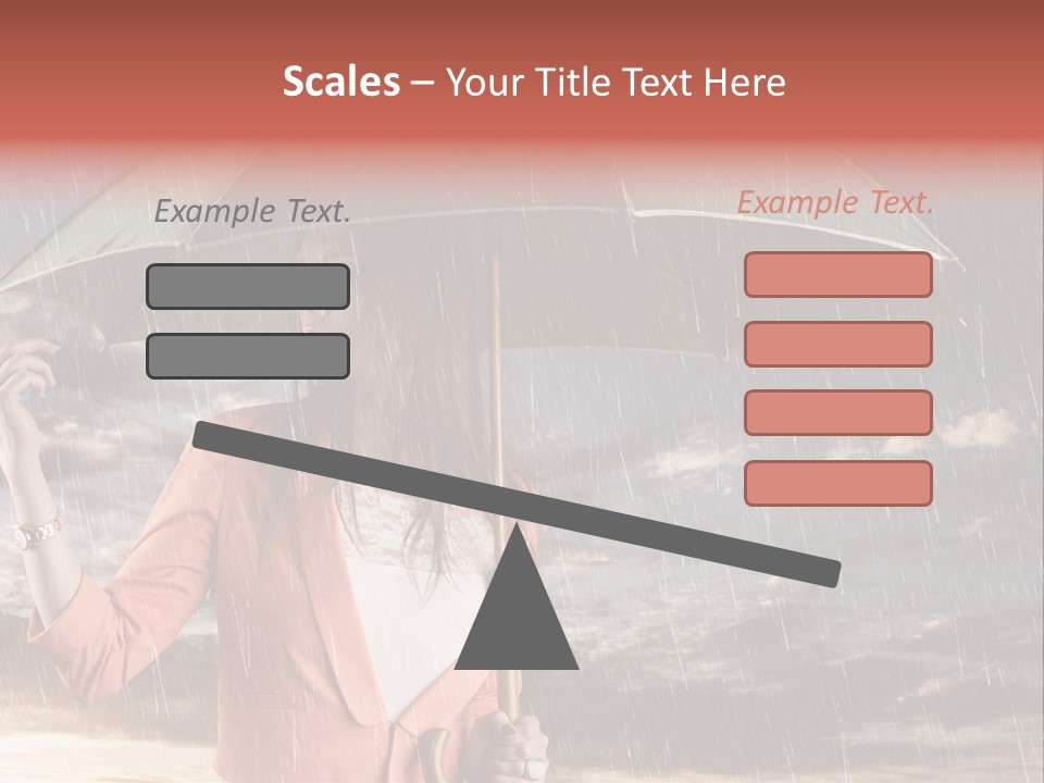 One Jacket Make Up PowerPoint Template