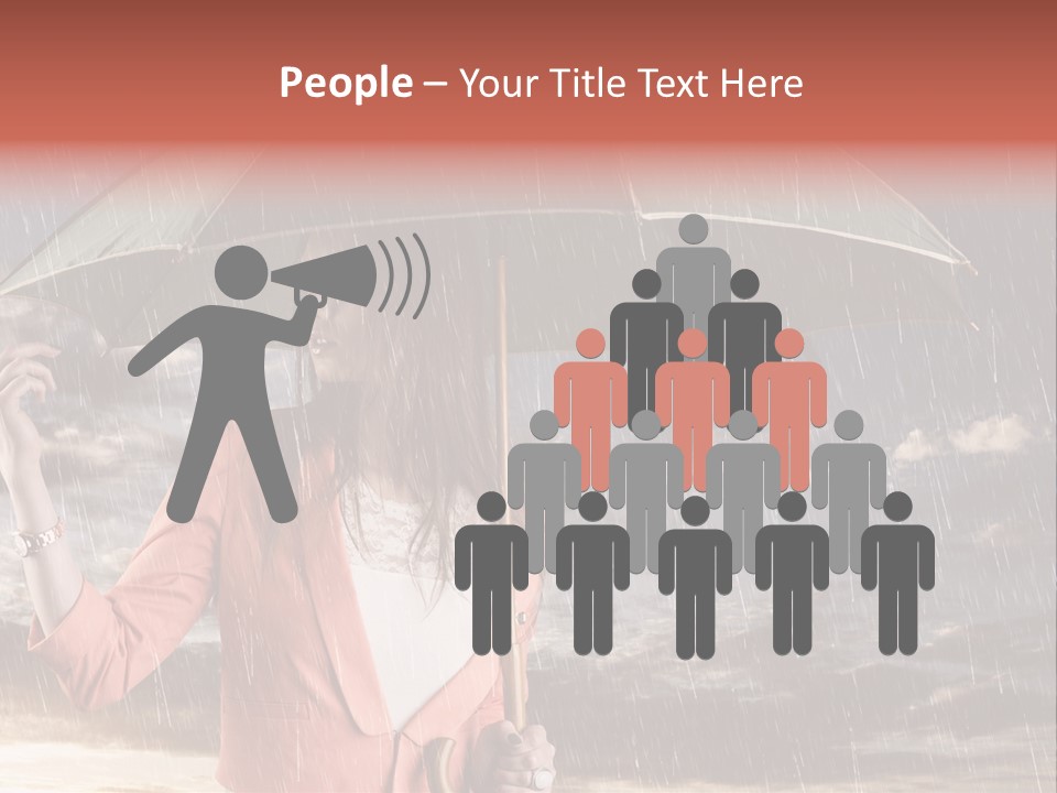 One Jacket Make Up PowerPoint Template