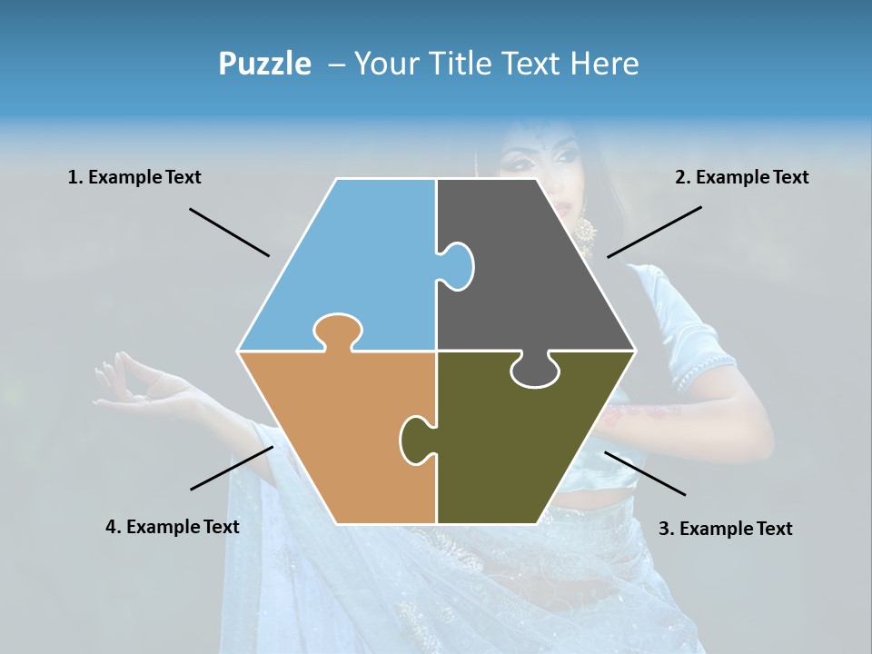 Hindu Golden Ceremony PowerPoint Template