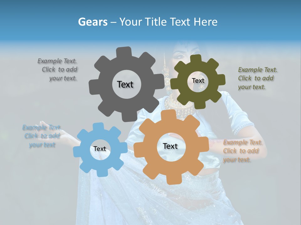 Hindu Golden Ceremony PowerPoint Template