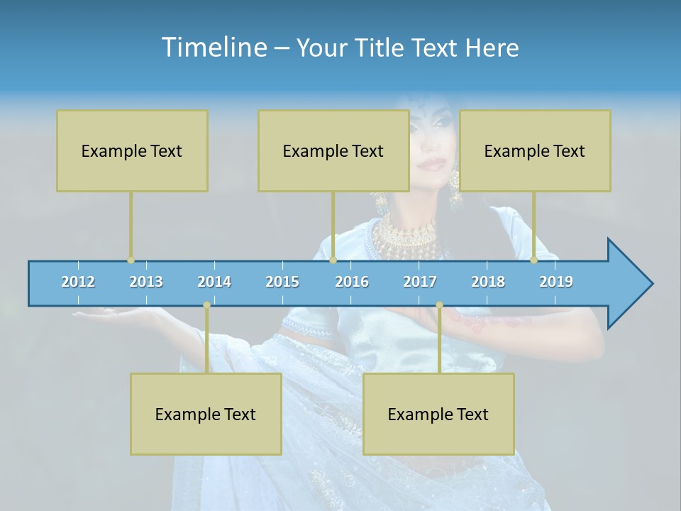 Hindu Golden Ceremony PowerPoint Template