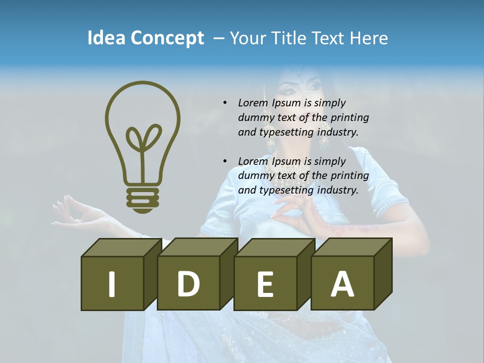 Hindu Golden Ceremony PowerPoint Template