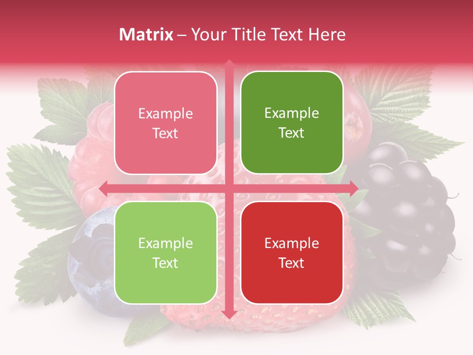 Wild Vitamin Collection PowerPoint Template