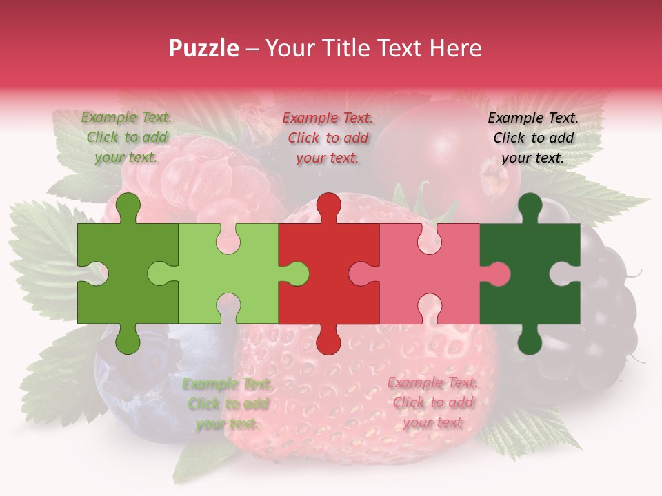 Wild Vitamin Collection PowerPoint Template