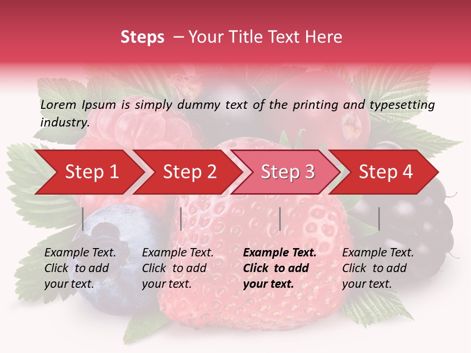 Wild Vitamin Collection PowerPoint Template