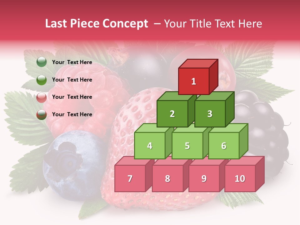 Wild Vitamin Collection PowerPoint Template