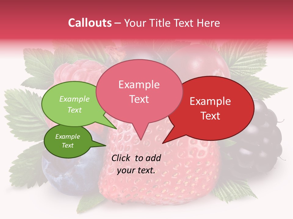 Wild Vitamin Collection PowerPoint Template