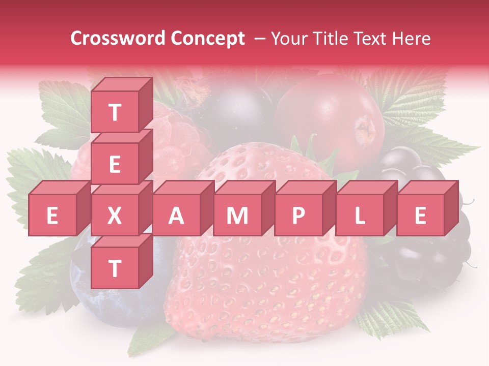 Wild Vitamin Collection PowerPoint Template