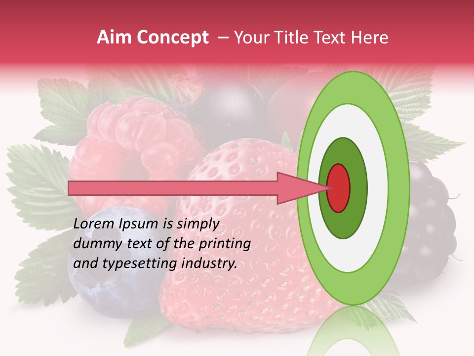 Wild Vitamin Collection PowerPoint Template