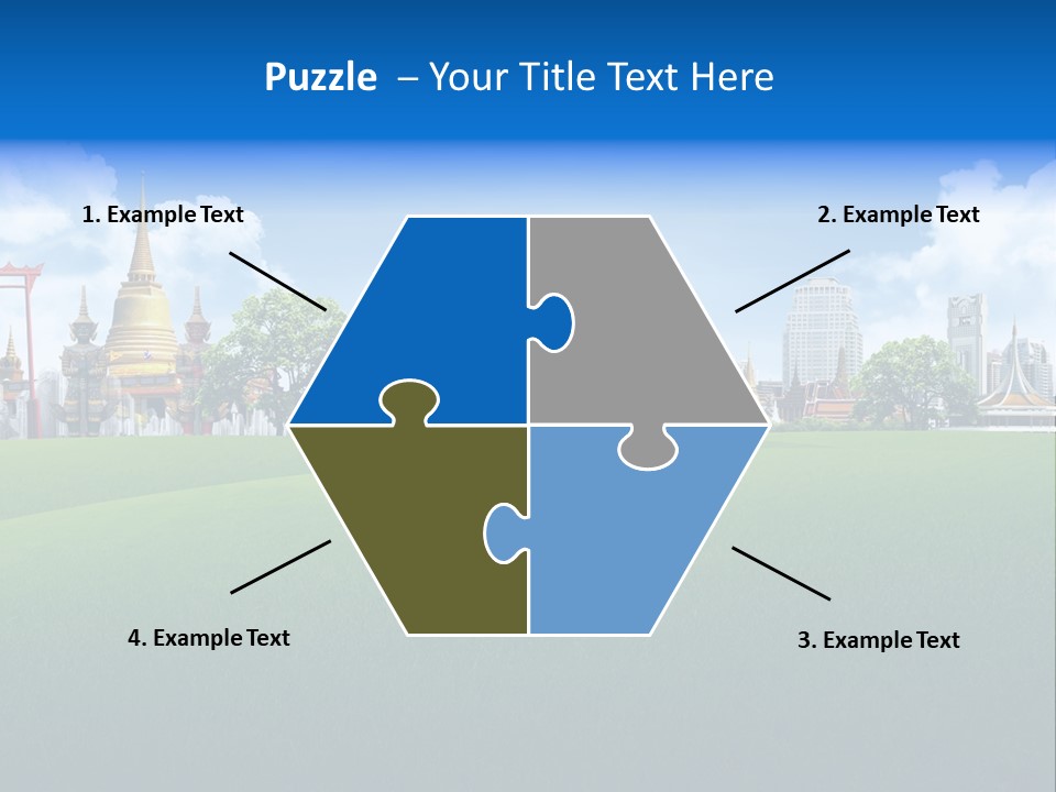 Relax Rural Pasture PowerPoint Template