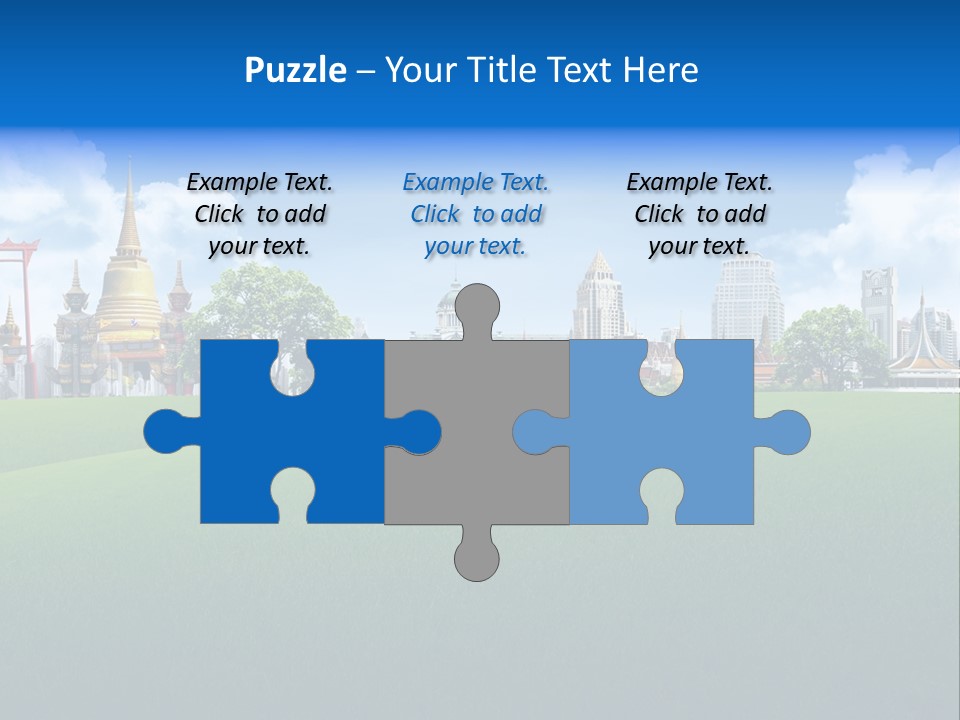 Relax Rural Pasture PowerPoint Template