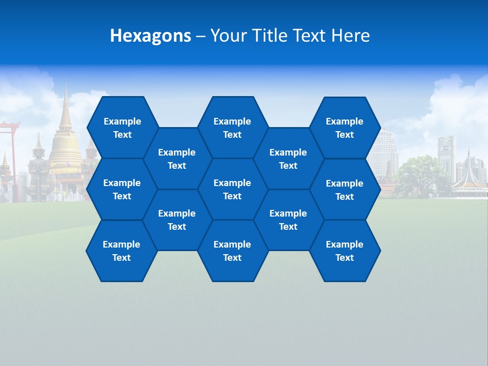 Relax Rural Pasture PowerPoint Template