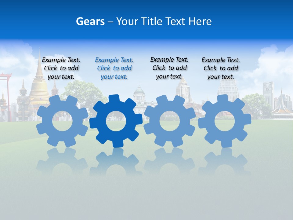 Relax Rural Pasture PowerPoint Template