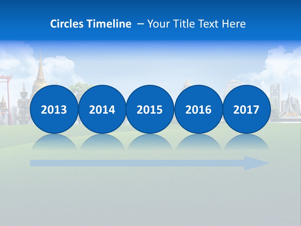 Relax Rural Pasture PowerPoint Template