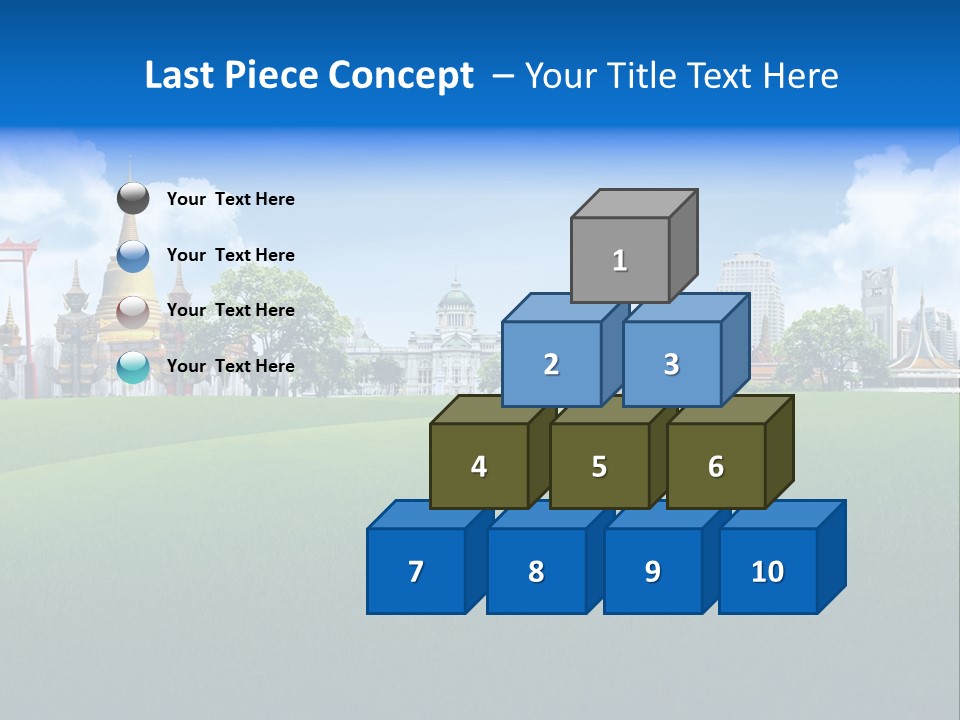 Relax Rural Pasture PowerPoint Template