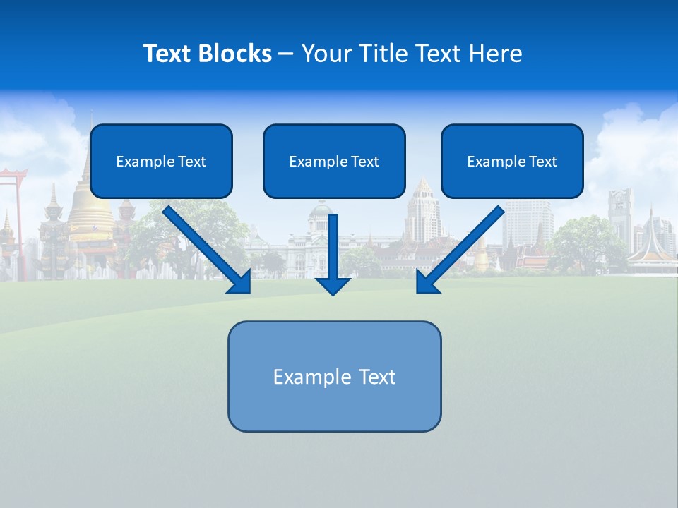 Relax Rural Pasture PowerPoint Template