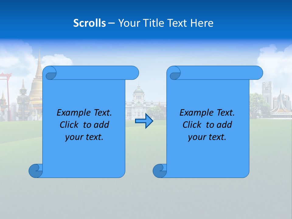 Relax Rural Pasture PowerPoint Template