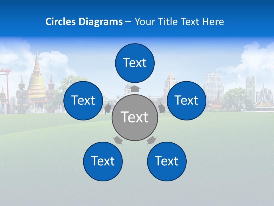 Relax Rural Pasture PowerPoint Template