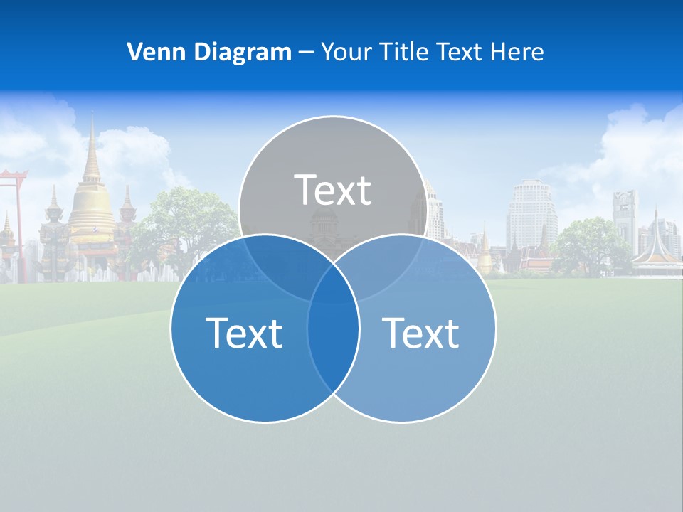 Relax Rural Pasture PowerPoint Template