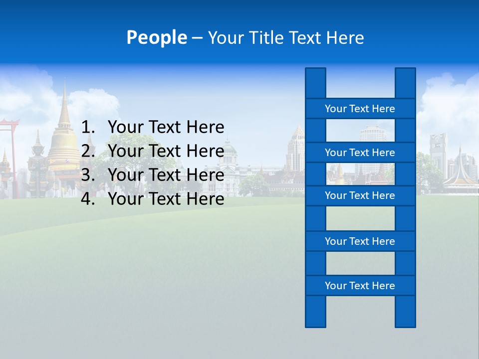 Relax Rural Pasture PowerPoint Template