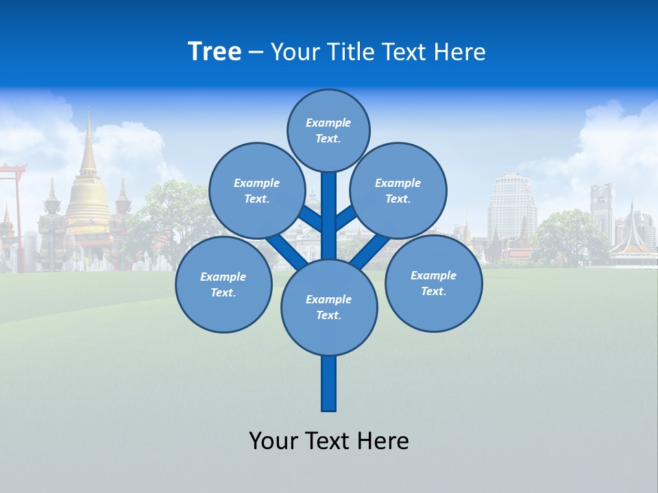 Relax Rural Pasture PowerPoint Template