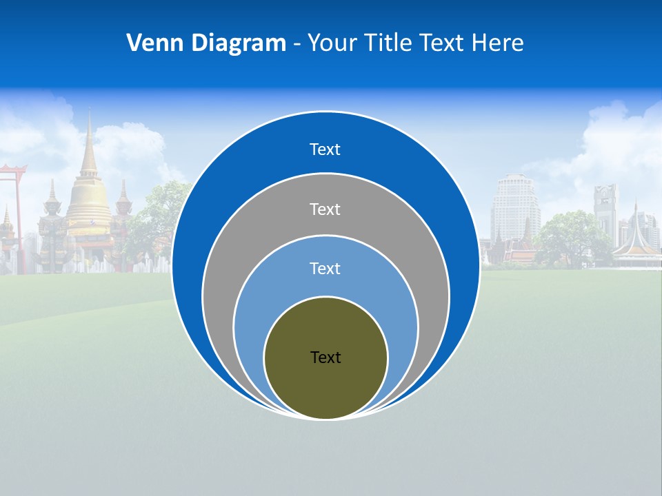 Relax Rural Pasture PowerPoint Template