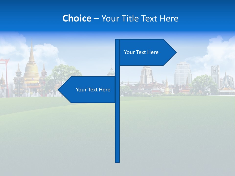 Relax Rural Pasture PowerPoint Template