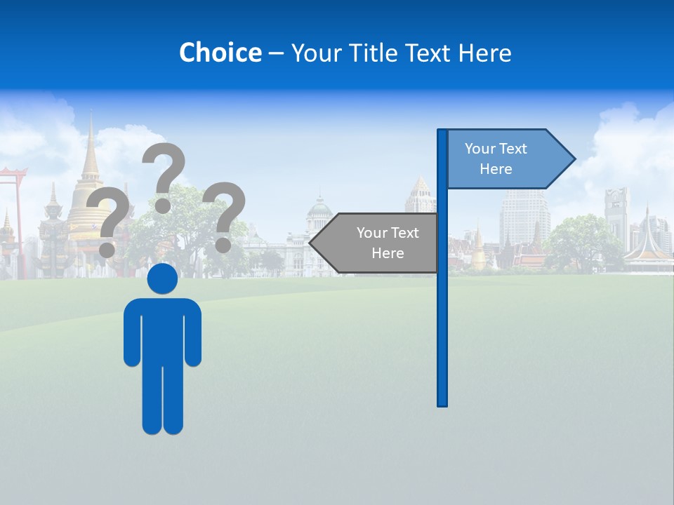 Relax Rural Pasture PowerPoint Template