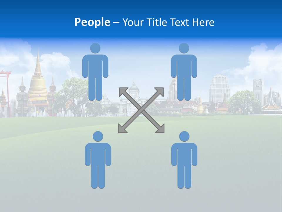 Relax Rural Pasture PowerPoint Template