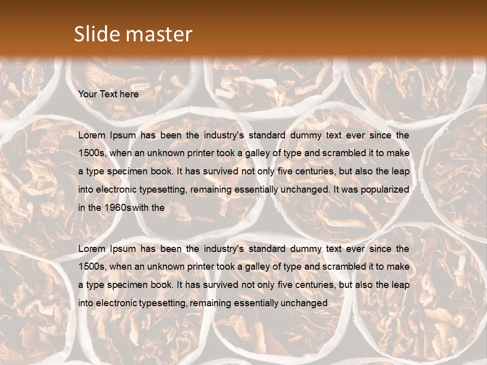 Poisonous Danger Pattern PowerPoint Template