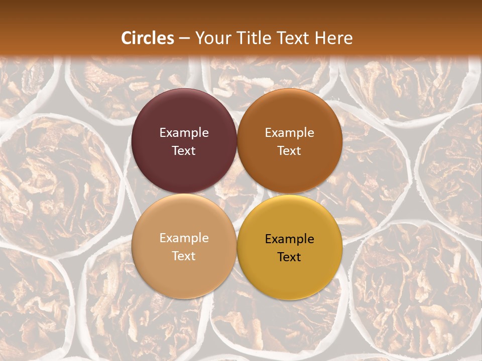 Poisonous Danger Pattern PowerPoint Template