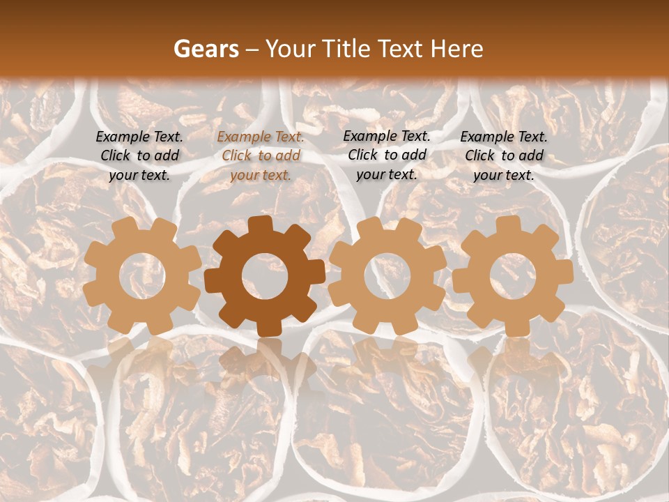 Poisonous Danger Pattern PowerPoint Template