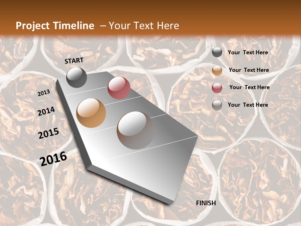 Poisonous Danger Pattern PowerPoint Template