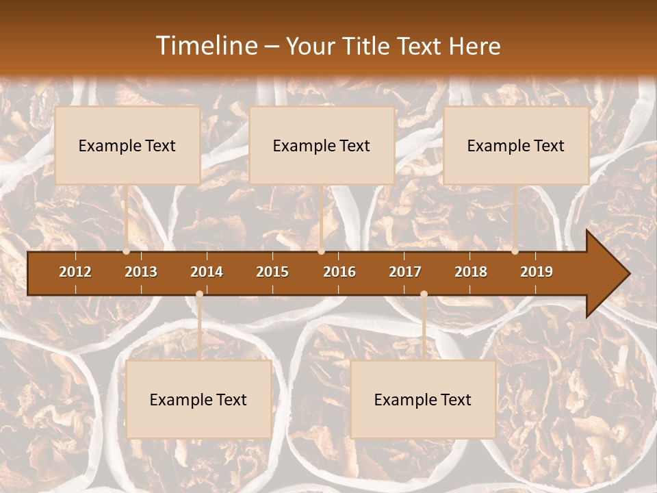 Poisonous Danger Pattern PowerPoint Template