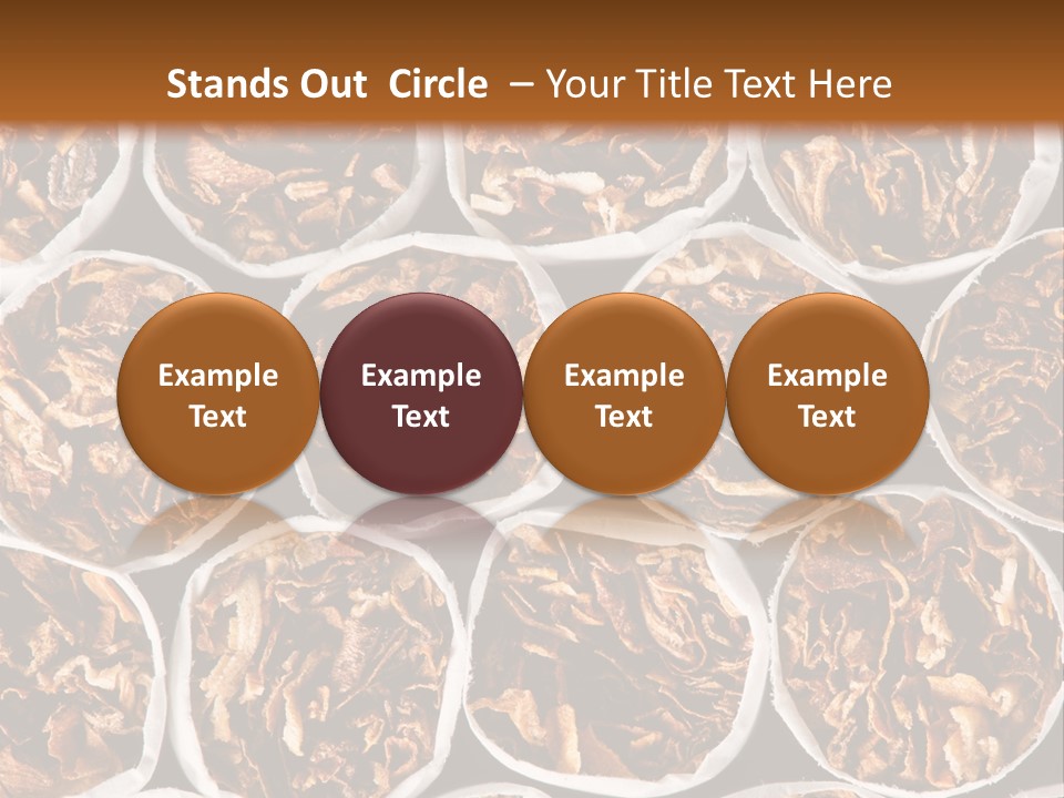 Poisonous Danger Pattern PowerPoint Template
