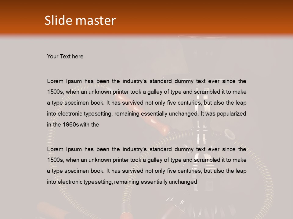 Metal Habit Silver PowerPoint Template