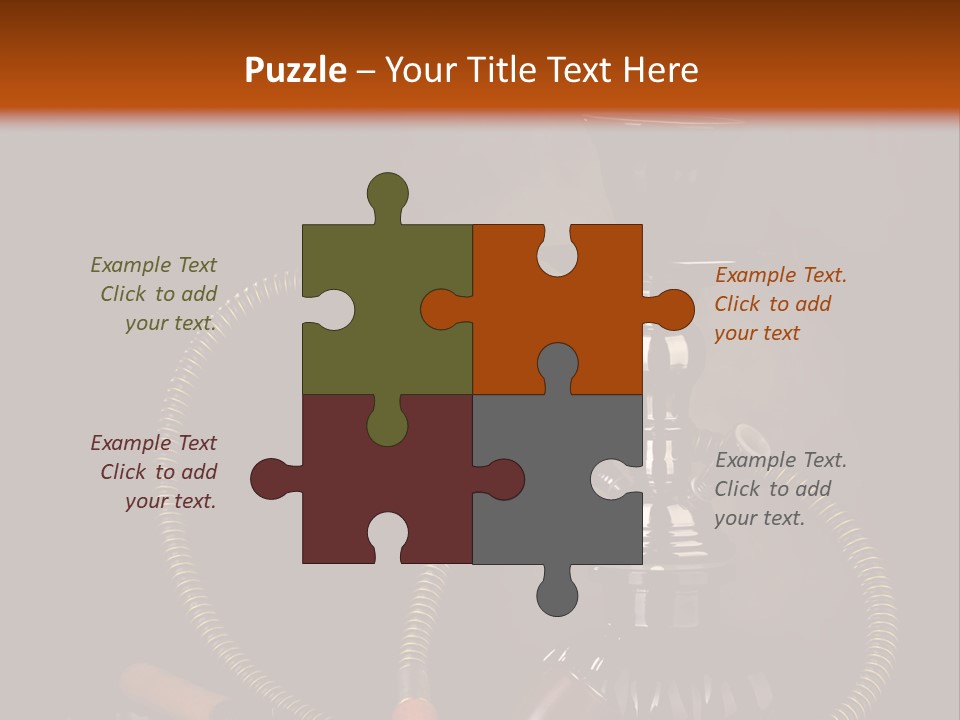 Metal Habit Silver PowerPoint Template