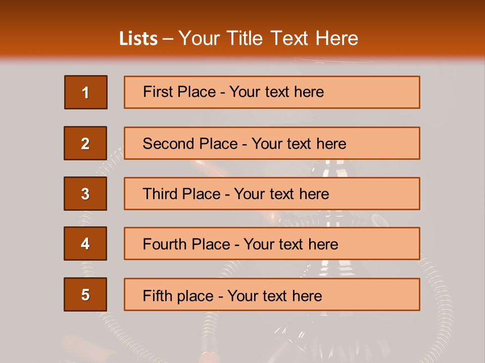 Metal Habit Silver PowerPoint Template