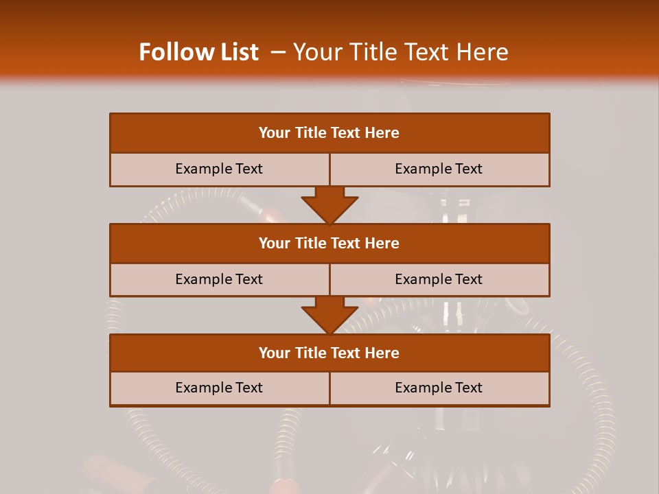 Metal Habit Silver PowerPoint Template