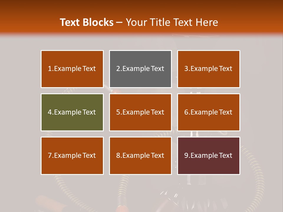 Metal Habit Silver PowerPoint Template