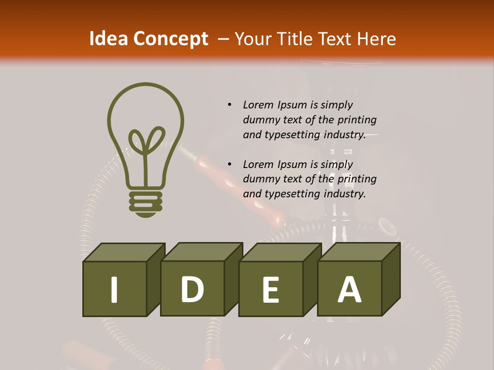 Metal Habit Silver PowerPoint Template