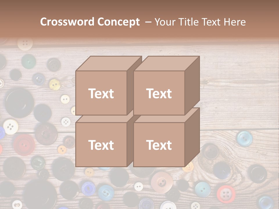 Abstract Buttons Circle PowerPoint Template